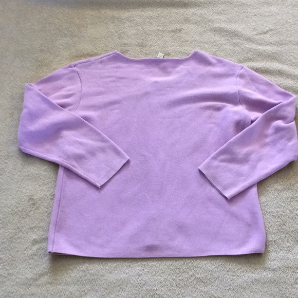 🚫SOLD🚫J. Jill Lavender Button Up Cardigan XSP - Picture 4 of 6